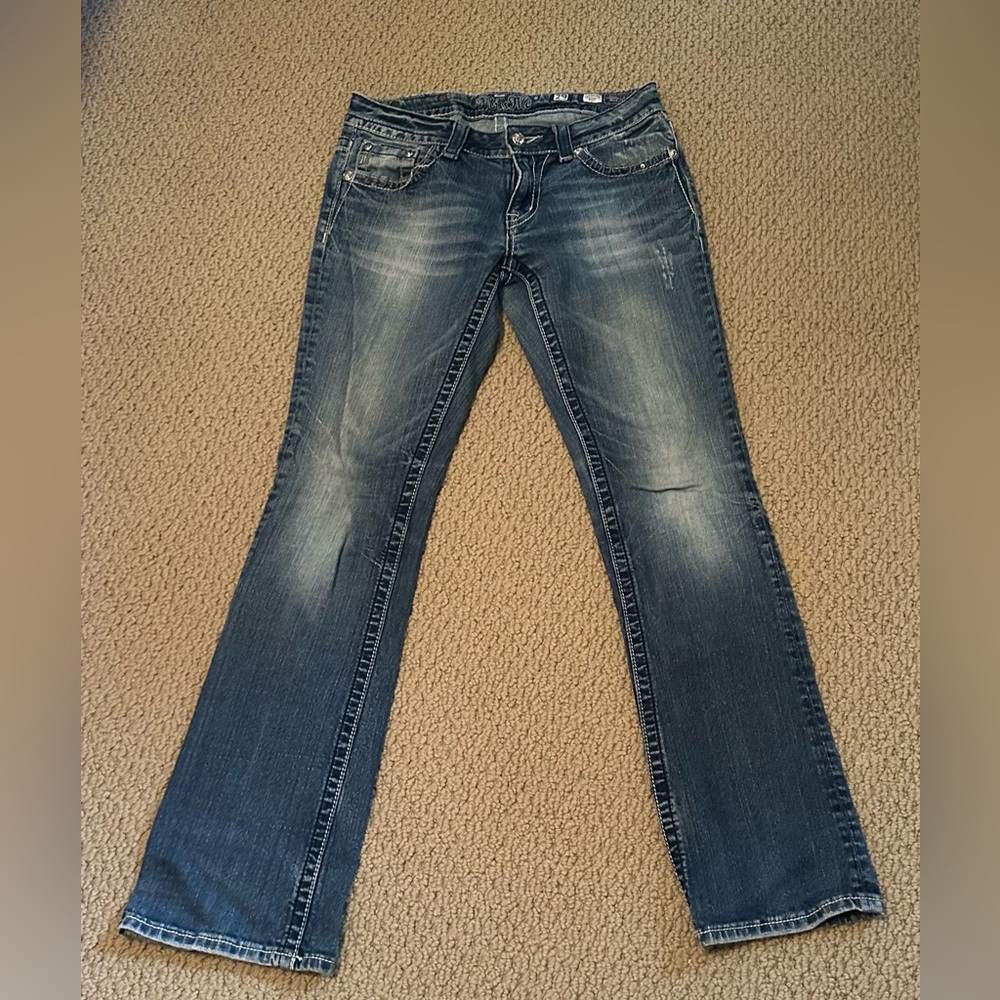 Miss Me Dark Blue Boot Cut Jeans